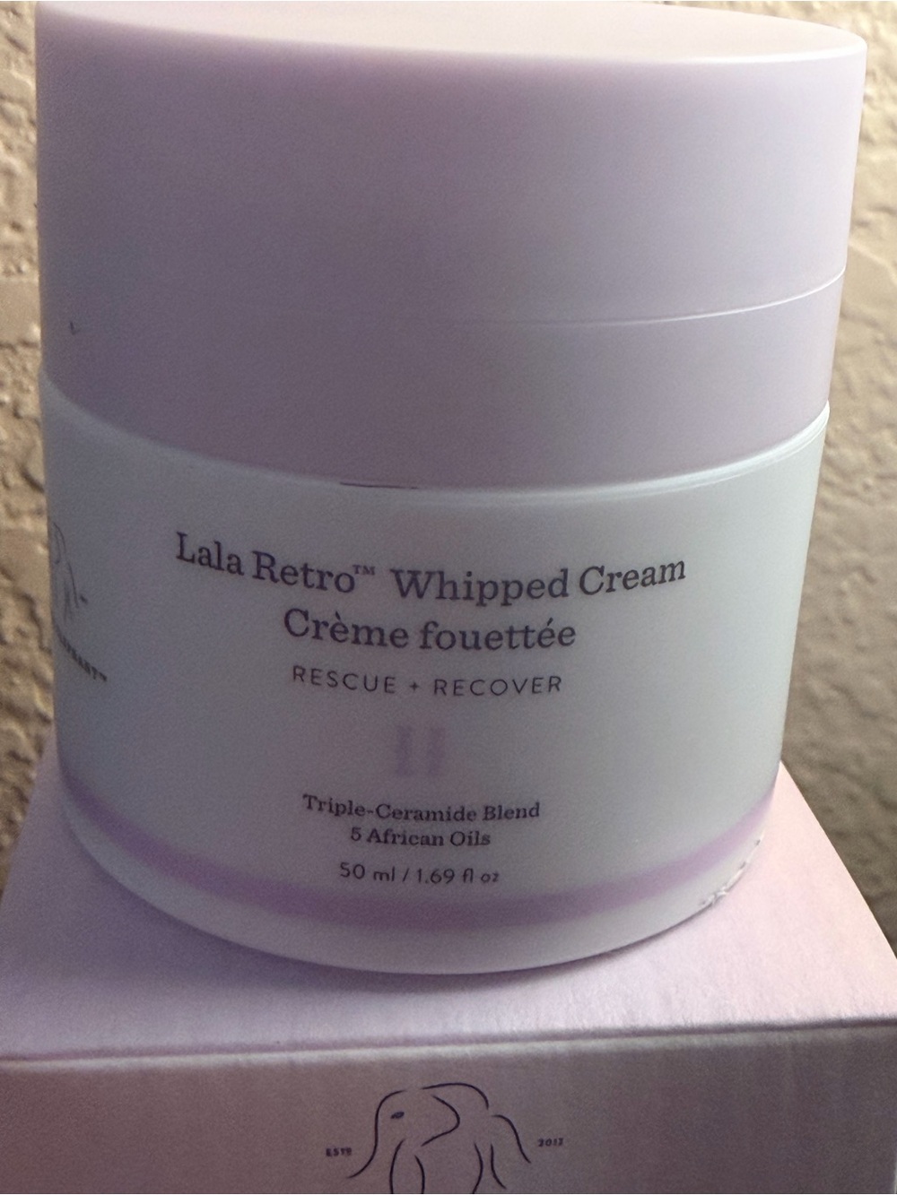 Drunk Elephant Lala Retro Whipped Cream - full size 1.69 NWT